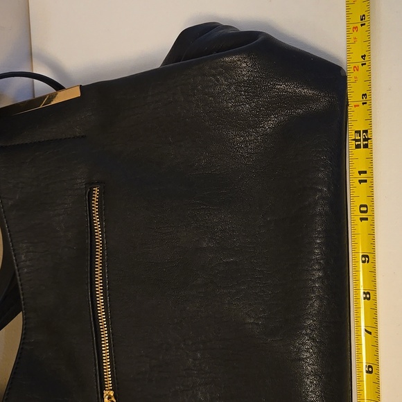 Madison West vegan Leather Shoulder Bag Tote - Picture 8 of 11
